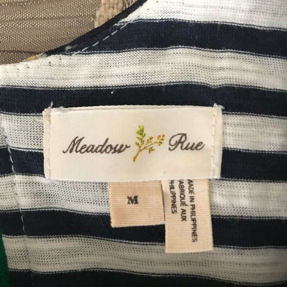 MEADOW RUE THROUGHWAY LAYERED TANK STRIPES FLORAL - Picture 5 of 6